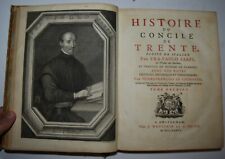 CONCILIO DI TRENTO - fig. 1736 - SARPI - Histoire - 2 volumi