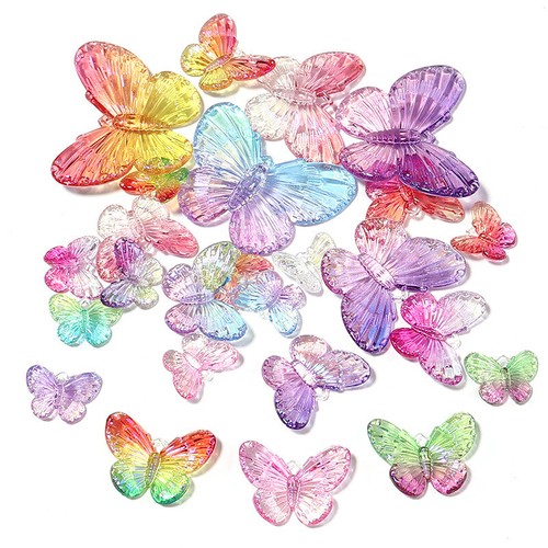 Farfalla acrilica colorata
