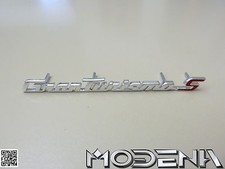 Emblema Maserati scritta insegna Scritta Écriture logo GranTurismo S