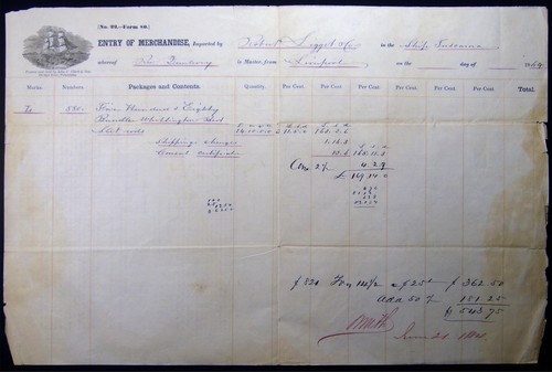 1864 nave tuscarora liverpool - 1864,