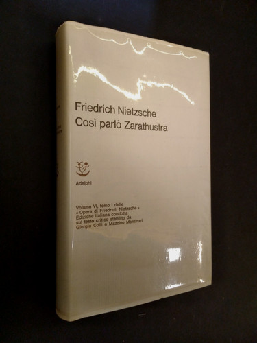 Nietzsche cosi parlo - cosi',