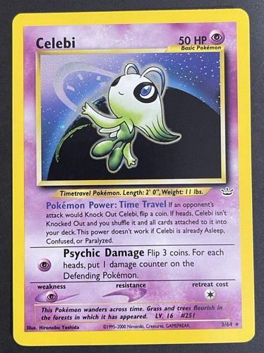 Pokémon neo revelation - pokémon, celebi