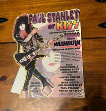 Paul Stanley of Kiss Washburn