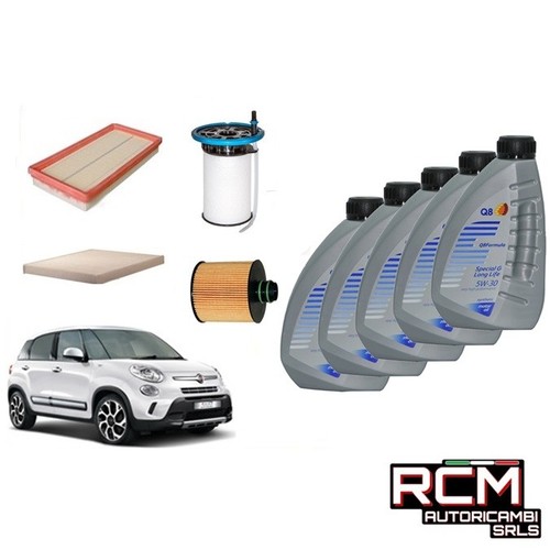 Kit filtri tagliando olio - lt,