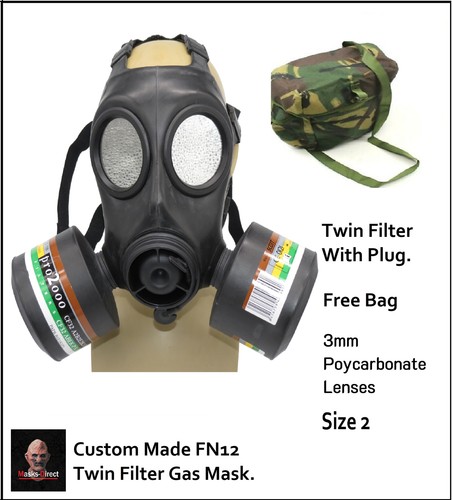 Fn12 gas mask - gas, twin