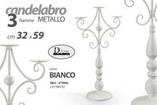 CANDELABRO CANDERIERE 3 FIAMME