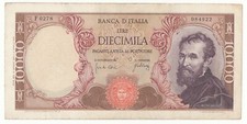 10000 LIRE MICHELANGELO DECR
