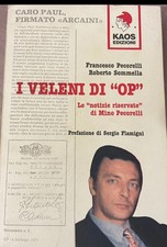 Francesco Pecorelli & Roberto Sommella - I VELENI DI "OP" - KAOS Edizioni