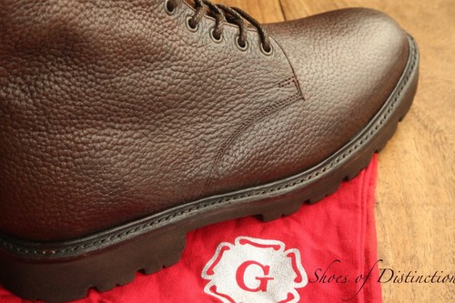 Grenson stivali derby - in, pelle