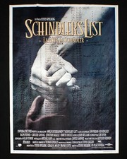 SCHINDLER'S LIST poster italiano Spielberg Liam Neeson Fiennes Holocaust Shoah E8
