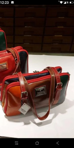 Borsa nuova vera pelle fatta - , a