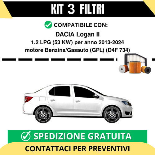 Kit filtri tagliando per - filtri,