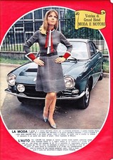 SIMCA COUPE' 1200 S & GIRL - 1969