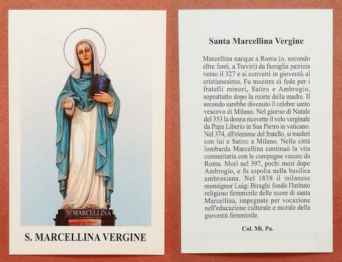 Santino holy card santa - card:, s.