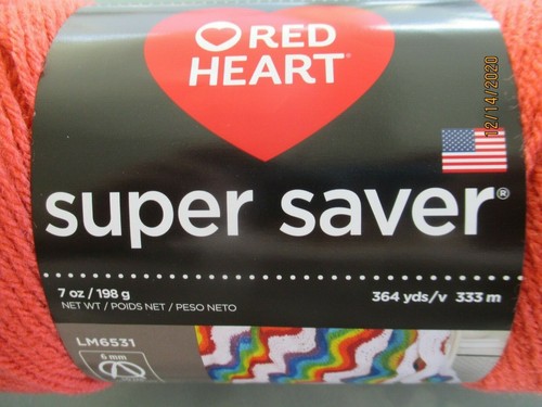 Red heart super saver - heart, medium