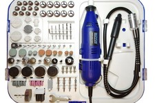 MINI TRAPANO PER MODELLISMO 163 ACCESSORI PUNTE 330W CON PROLUNGA