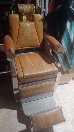 Sedia barbiere vintage - sedia,