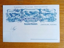 BESANA BRIANZA INIZIO 900 CARTOLINA PUBBLICITARIA TELERIE PAGANI MONZA BRIANZA 