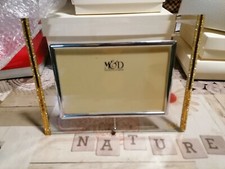 Portafoto M & D Oggetti d'arte in argento cristallo swarovski 17 x 22