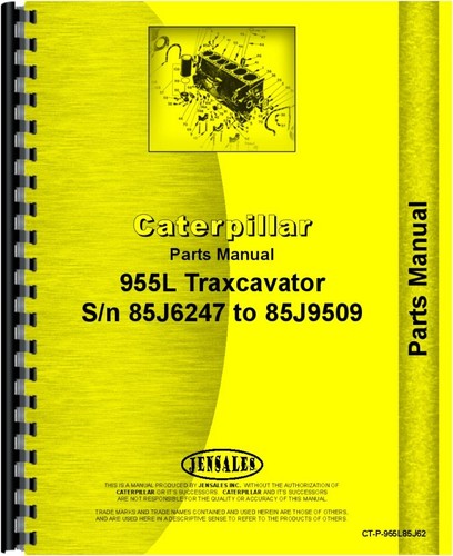 Manuale ricambi escavatore
