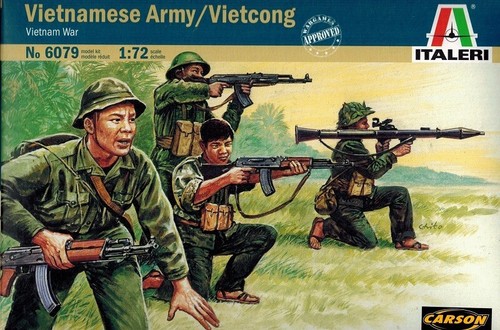 Italeri 6079 vietcong - italeri,