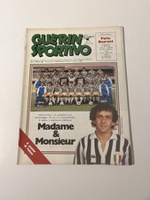 Guerin Sportivo Numero 34 Settimanale 25/31 Agosto 1982 Platini , Poster Falcao