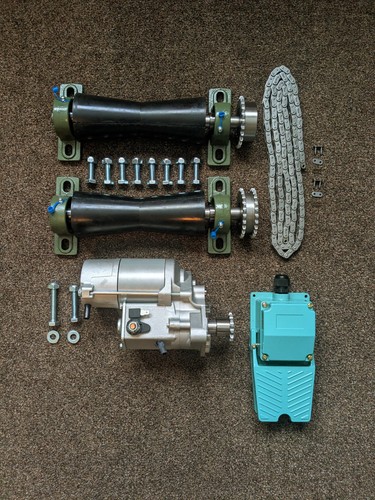 Kit avviamento rullo moto con