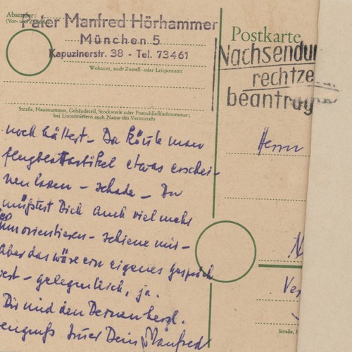 Cartolina padre manfred - padre,