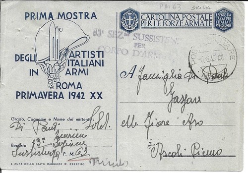Posta militare - n°63,