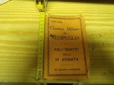 Prima serie Cimitero Militare di Redipuglia - 18 cartoline 1925 WW 1 2 RARISSIME