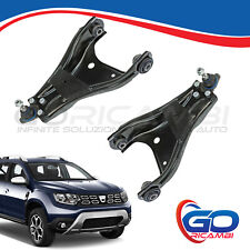 KIT COMPLETO 2 BRACCI BRACCETTI OSCILLANTI SOSPENSIONE ANTERIORE DACIA DUSTER