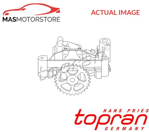Pompa olio motore topran 721 - olio,
