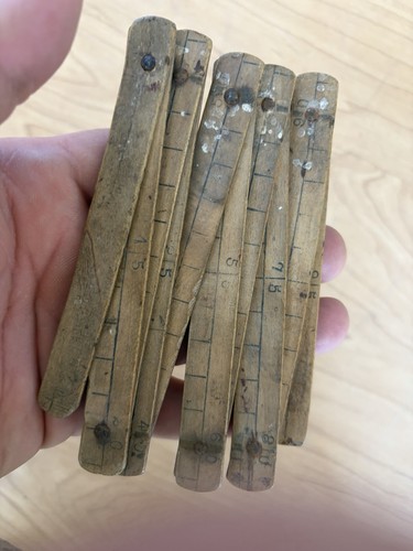 Metro legno vintage epoca - legno,