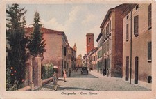 30-86) CARTOLINA COTIGNOLA CORSO SFORZA ANIMATA RAVENNA