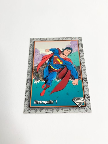 Carta metropolis 1993 skybox - metropolis,