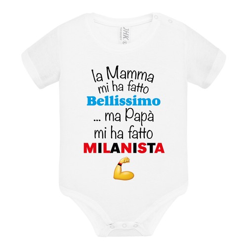 Body neonato milan idea - body, regalo