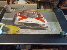 POSTER SANDRO MUNARI LANCIA STRATOS AUTOSPRINT TOUR DE FRANCE 1973 CON FIRMA