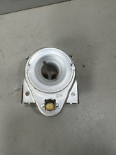 Portalampade faro anteriore 3 luci moto D'epoca metallo e bachelite