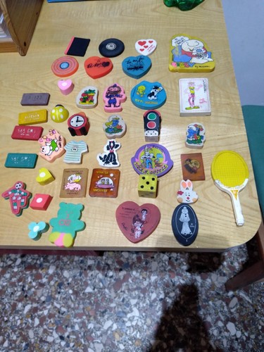 Lotto gomme gommine vintage - lotto,