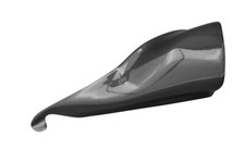 Presa aria destra in carbonio