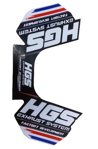 Adesivo scarico hgs - scarico, 4