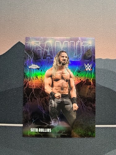 2026 topps chrome wwe seth - chrome,