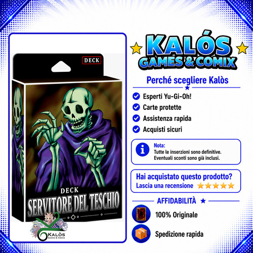 Yugioh mazzo deck servitore - yugioh!,