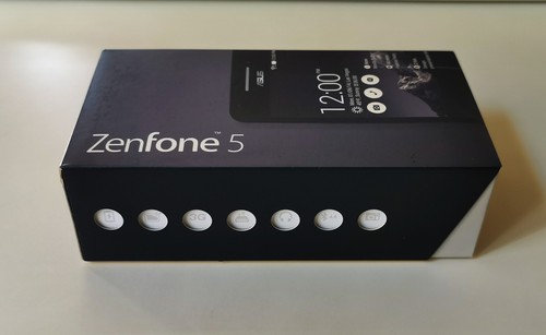 Asus zenfone t00j - 5, scatola