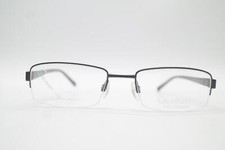 Vintage Charmante CH-10721 Titanio Blu Argento Nero Montatura Occhiali NOS