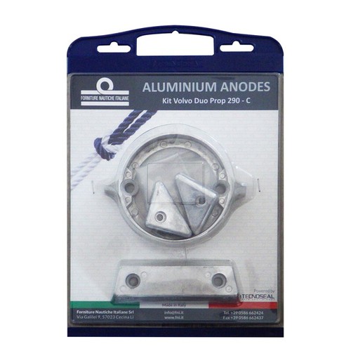 Kit anodi alluminio - alluminio, per