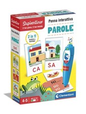 Clementoni Sapientino - Penna Parlante Interattiva Parole Gioco Educativo In