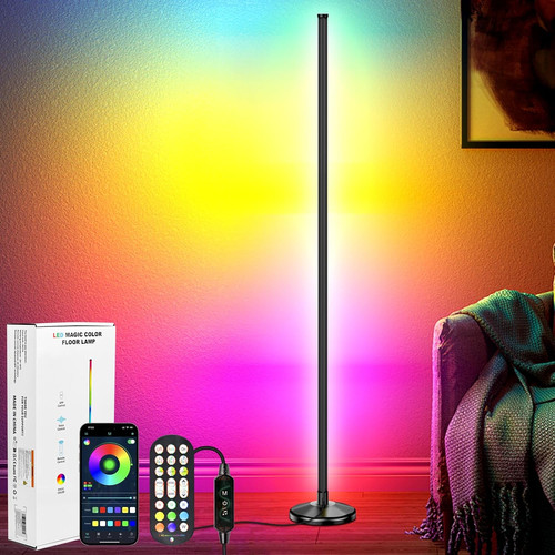 Lampada terra led 145cm - lampada, da