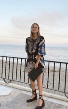 ZARA MINI ABITO STAMPATO