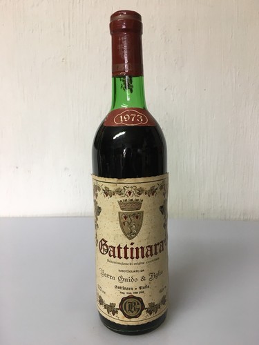 Vino gattinara 1973 barra - 1973,